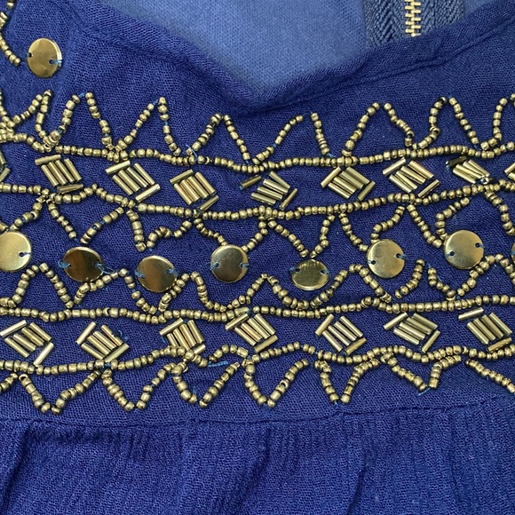 Embellished Navy Blue Dress 💕 - Picture 3 of 4